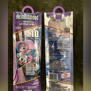MicroDiamond Poly Kite featuring a Pegasus‎ design.